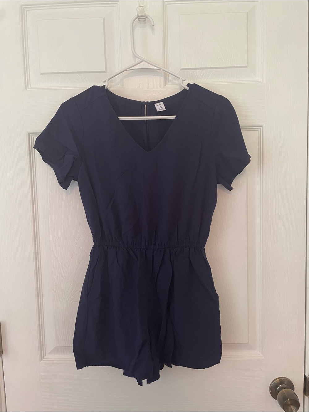 Old Navy Navy Blue Romper